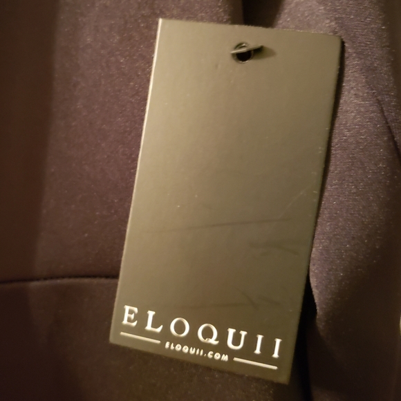 ELOQUII FIT AND FLARE MIDI DRESS - Picture 5 of 6